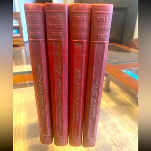 Public Speaking Library Orator Series Of 4Rare Antique Books R.E. Pattison Kline